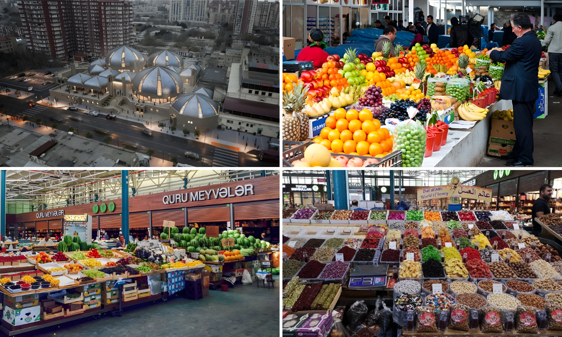 Азербайджанские базары в Баку: где купить специи, чай и сувениры